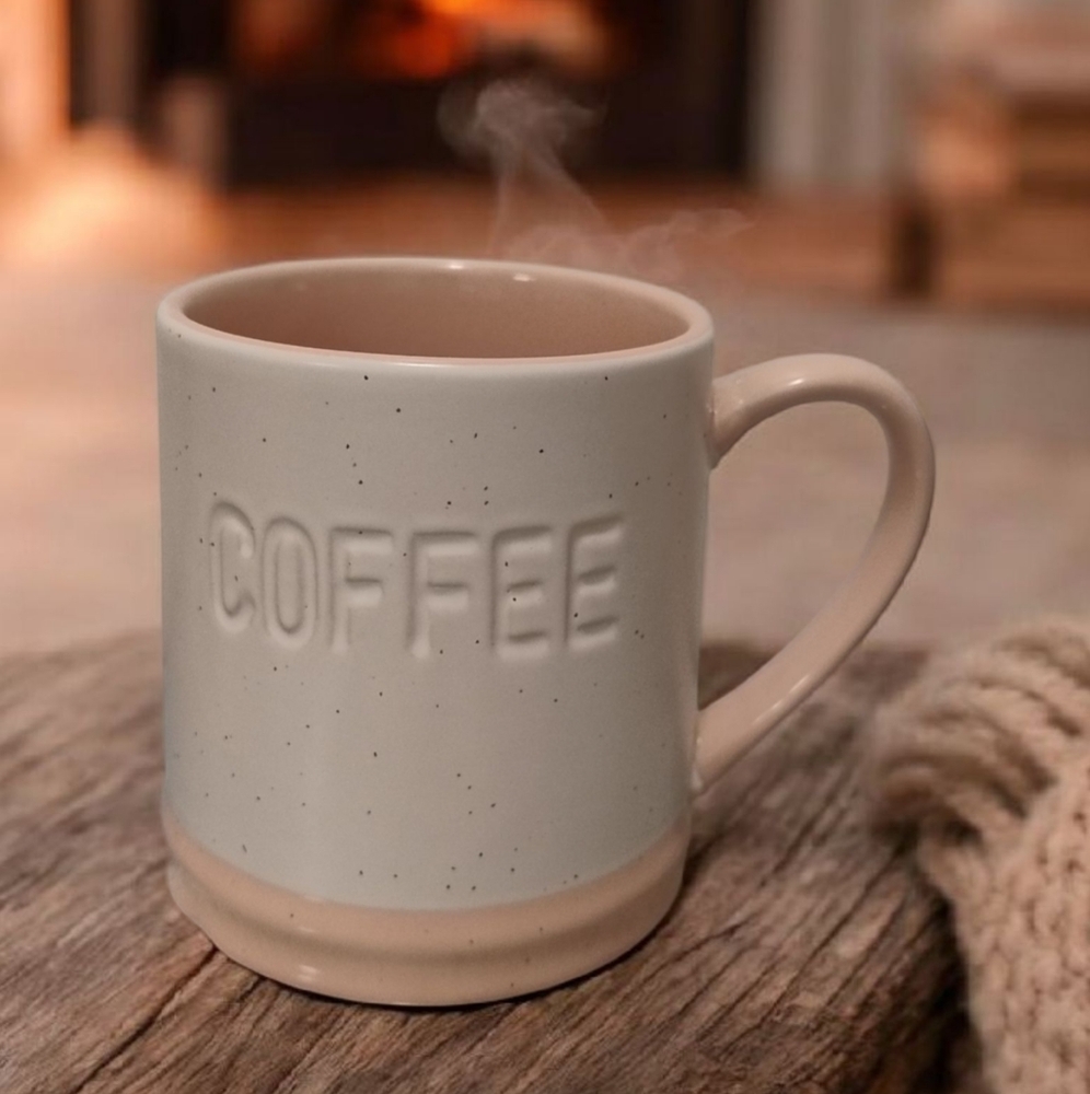 Heartland Hive stoneware speckled COFFEE  mug